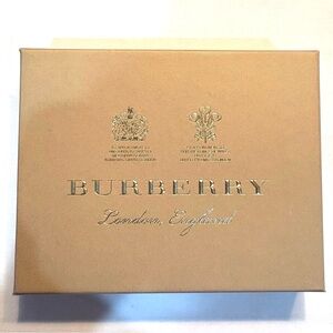 Burberry Gold and Tan Gift Box